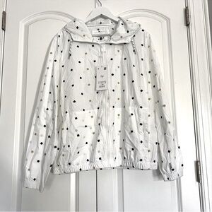 Denim & Flower Ricky Singh NEW 100% Cotton Shamrock Hood Zip Jacket Sz L